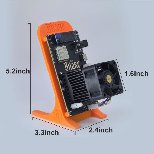 Bitaxe Gamma 601 Solo Miner 1.2TH/S BM1370 Asic Chip 18W (with Stand)