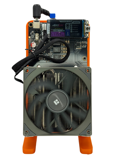 Bitaxe NerdQaxe++ 4.8TH/s (with stand) 80W